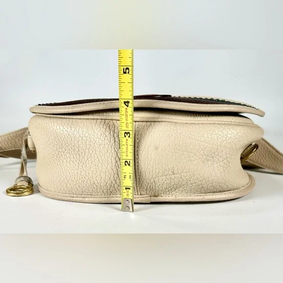 Dooney & Bourke Authentic Vintage Teton Saddle Crossbody Bag - Picture 14 of 16